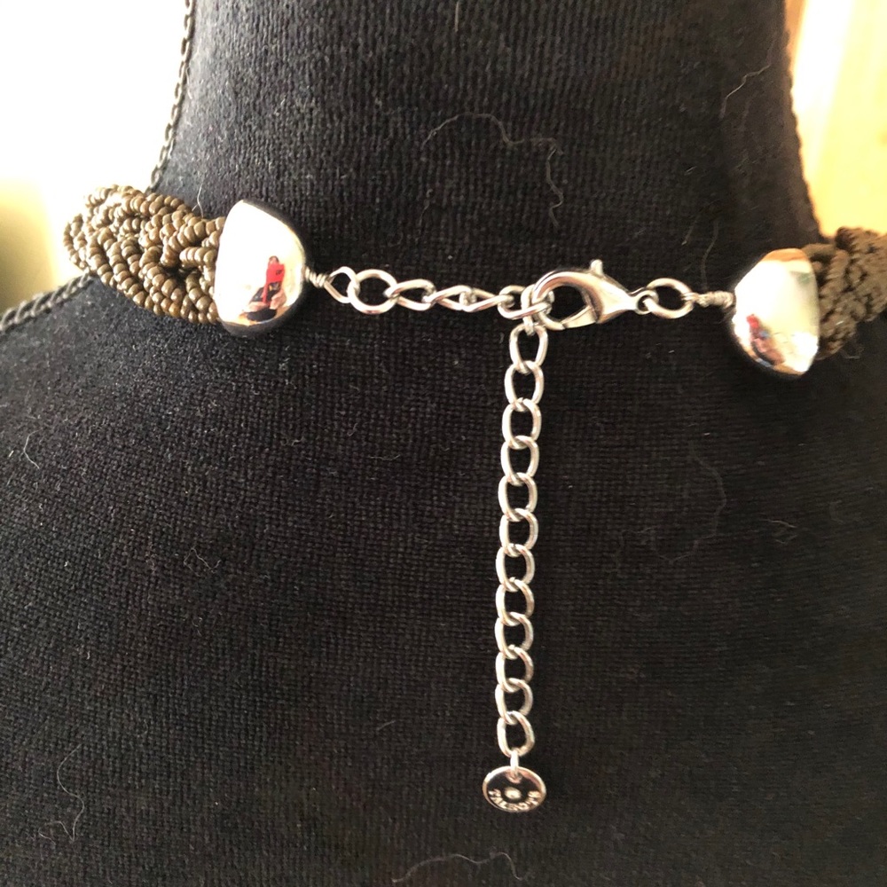 🤎🤎🤎 Braided Statement Necklace 🤎🤎🤎 - Picture 3 of 10